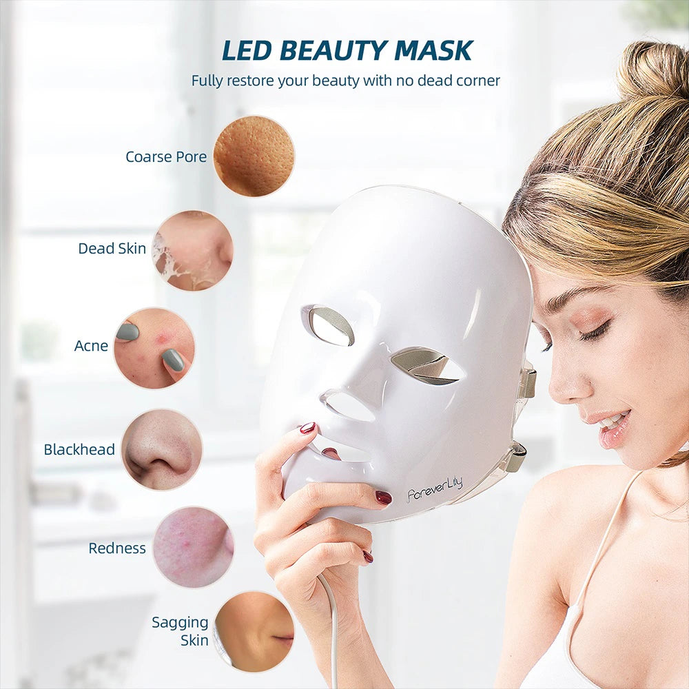 Foreverlily LED Facial Mask